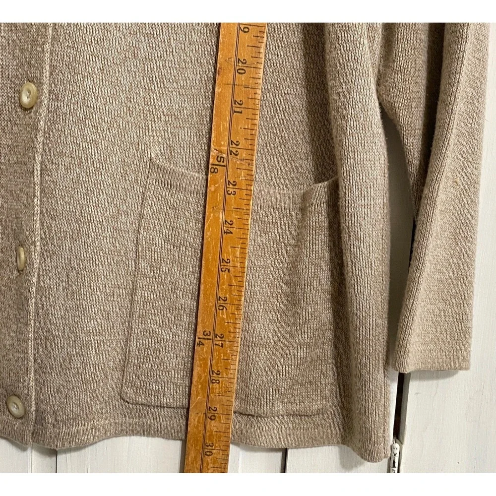 Vintage 90s Geoffrey Beene Sport Button Front‎ Grandpa Cardigan Sweater Large